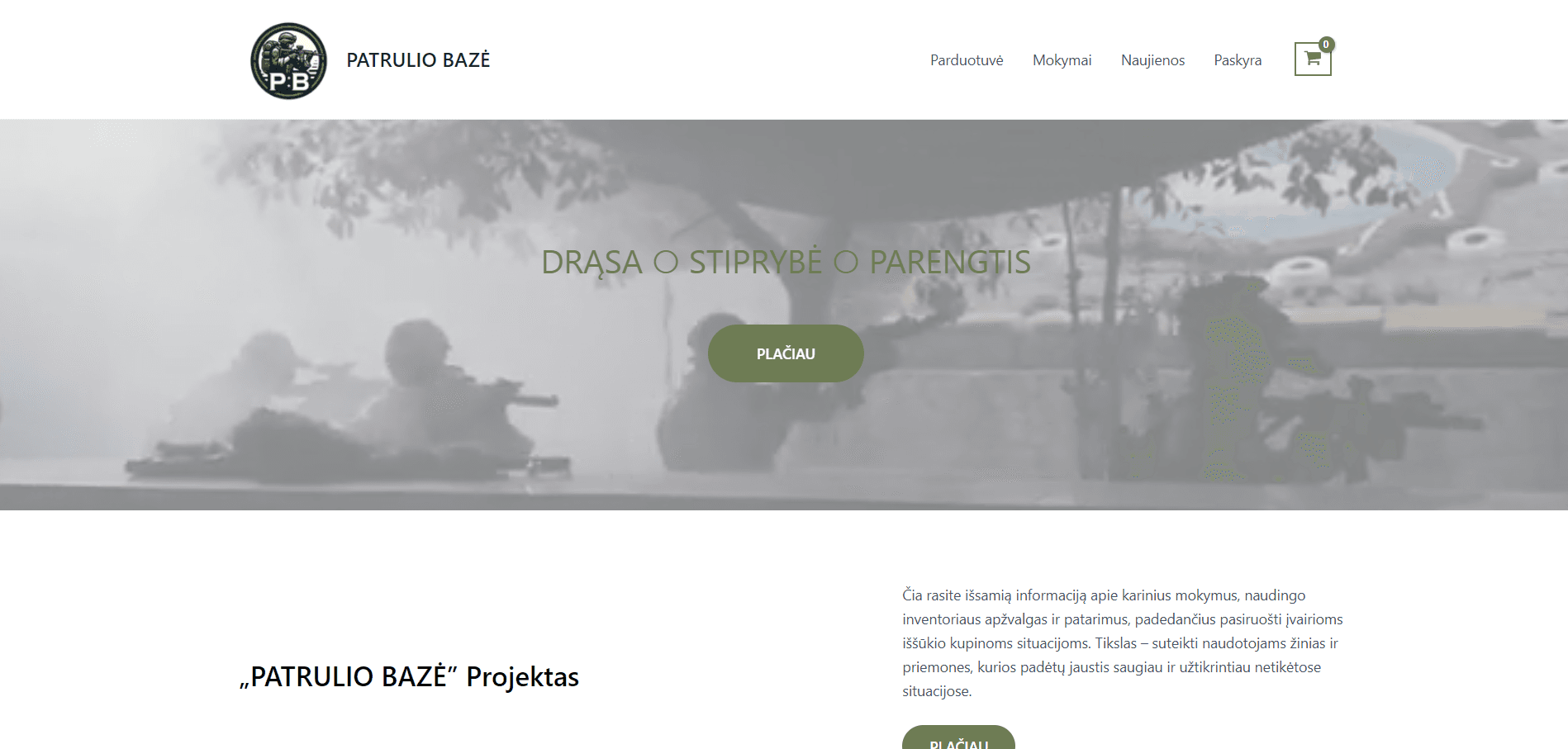 Military Equipment Store