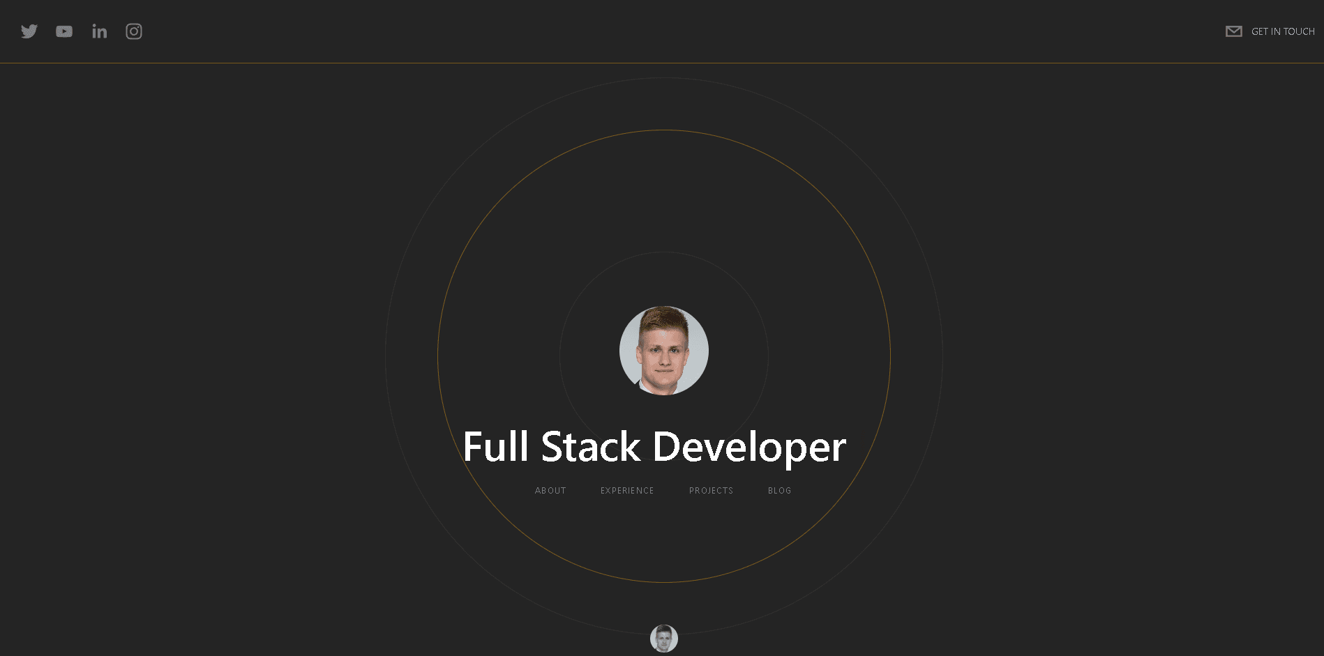 Personal Landing Page