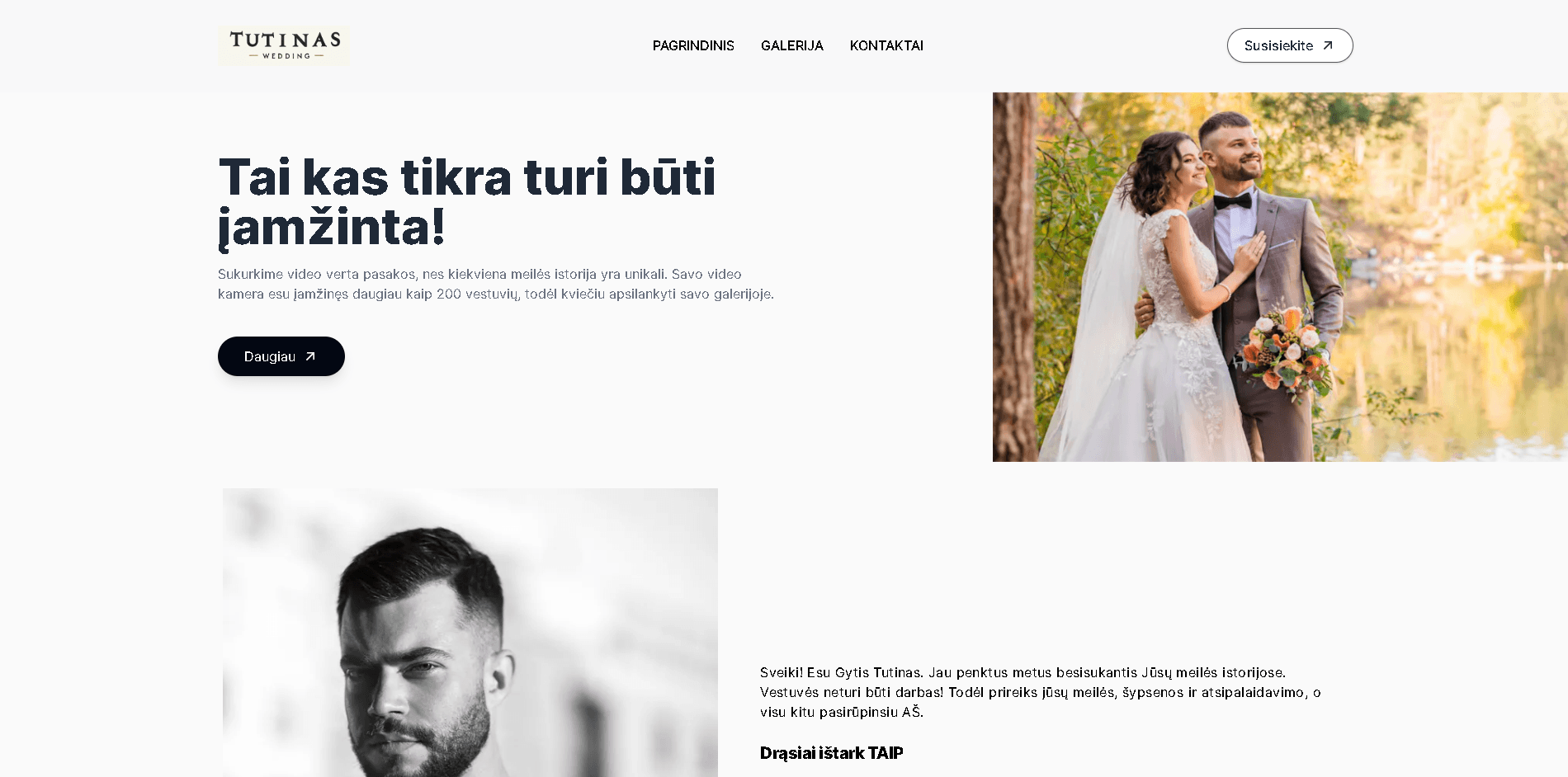 Wedding Service Page