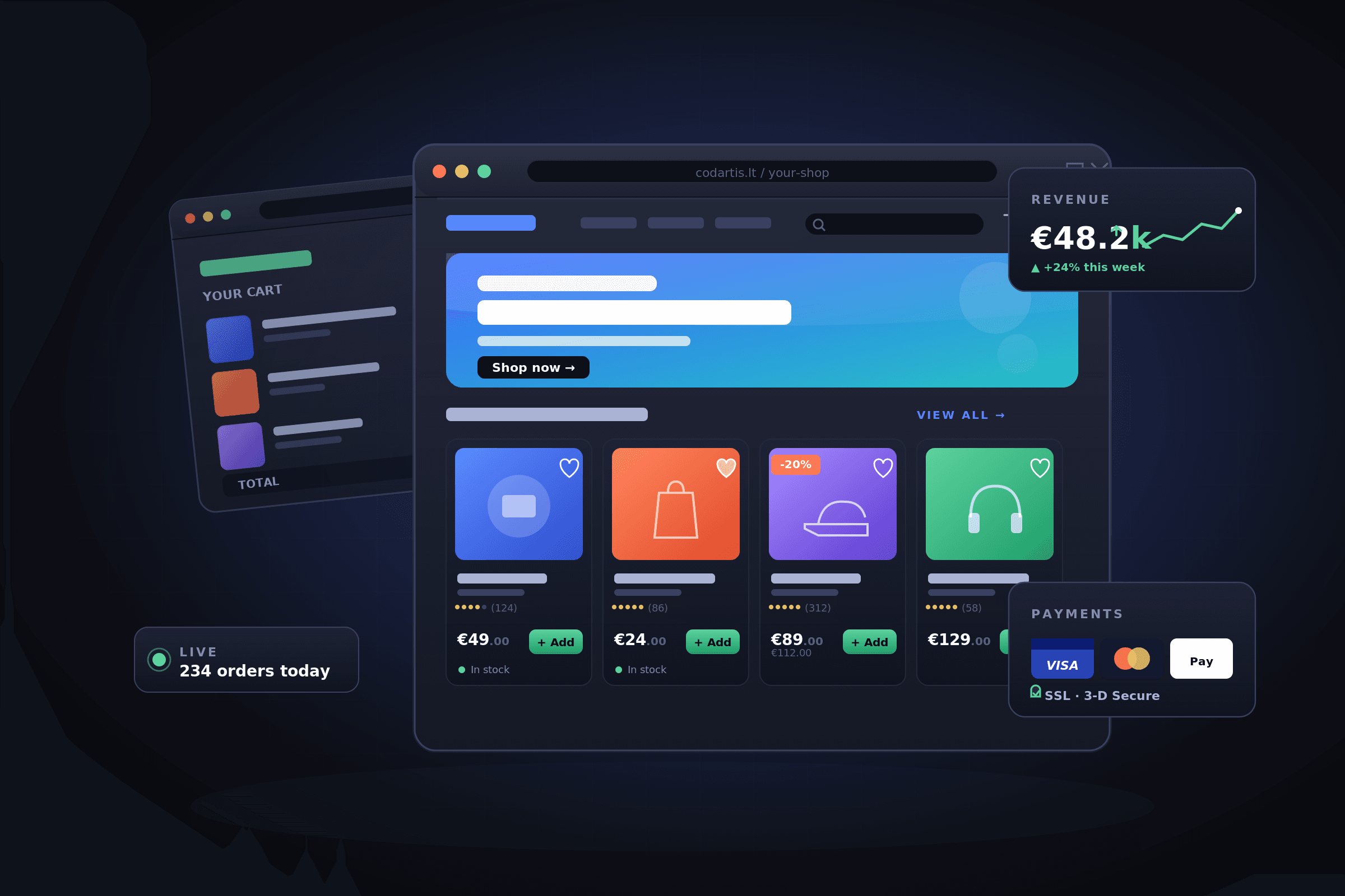 E-commerce solutions